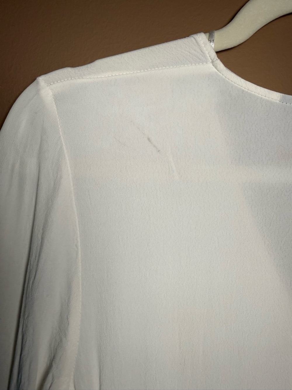 Zara shirt dress high low white Pleated XS - Picture 7 of 12